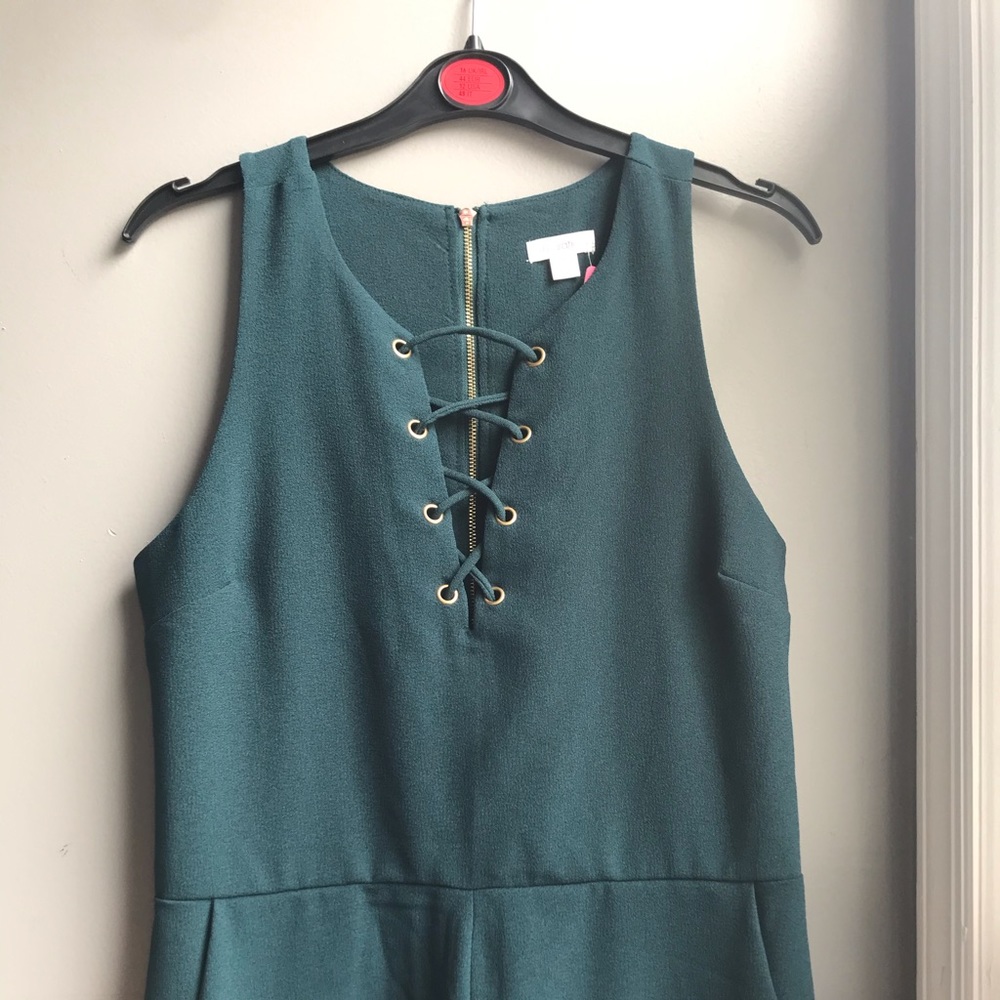 Teal Romper